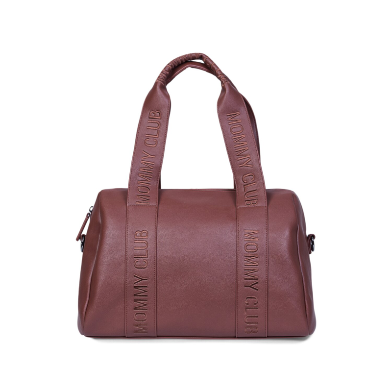 Mommy Club  Sac &agrave; Langer - Signature - Simili - Dark Brown